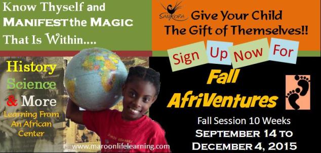 Fall 2015 AfriVentures